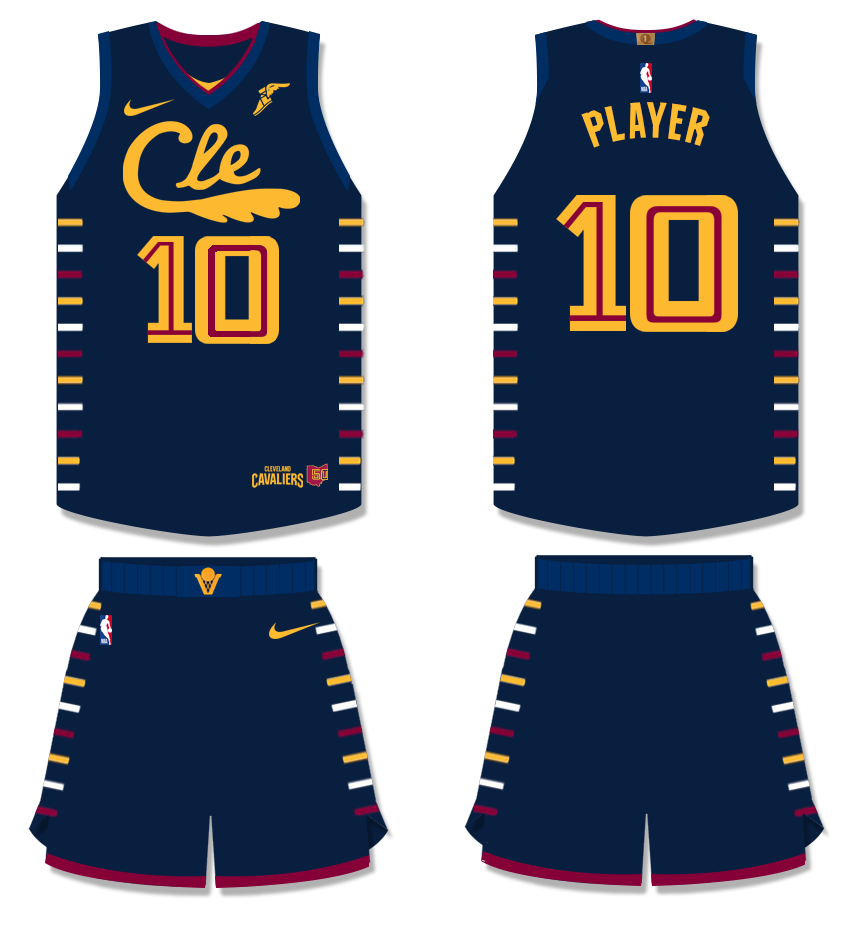 cleveland jersey blue