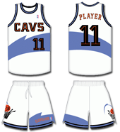 cavs white jersey